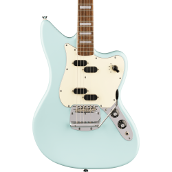 SQUIER PARANORMAL ELECTRIC VI LRL DAPHNE BLUE MATCHING HEADSTOCK