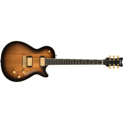 GRETSCH LIMITED EDITION ELECTROMATIC BLACK LIMBA JET EBONY FINGERBOARD SUNBURST