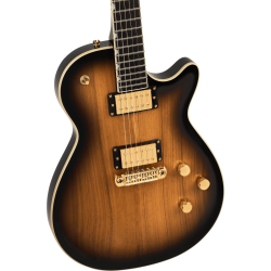 GRETSCH LIMITED EDITION ELECTROMATIC BLACK LIMBA JET EBONY FINGERBOARD SUNBURST