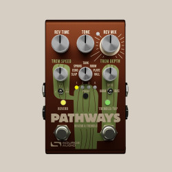 SOURCE AUDIO PATHWAYS - PEDALE REVERB + TREMOLO