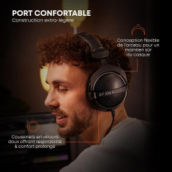 BEYERDYNAMIC DT770PRO-LB CASQUE STÉRÉO FERMÉ 250 OHMS