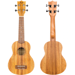 FLIGHT DUS322 SOPRANO ZEBRAWOOD + HOUSSE