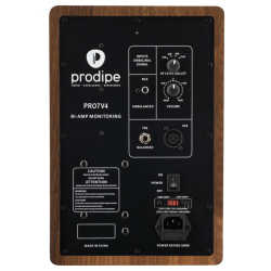 PRODIPE PRO 7 V4 WW MONITORING 6.5" 105 WATTS BI-AMPLIEE WALNUT