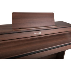 NUX NCK-430 PIANO NUMÉRIQUE 88 TOUCHES MARRON AVEC MEUBLE