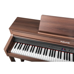 NUX NCK-430 PIANO NUMÉRIQUE 88 TOUCHES MARRON AVEC MEUBLE